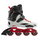 Rollerblade Inline Skates RB Pro X (Rollen: 80mm/85A, Kugellager: Twincam ILQ-7 Plus) grau/rot Herren